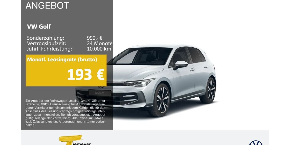 VW Golf 8.588 km 30.999 &euro; Remscheid 42897