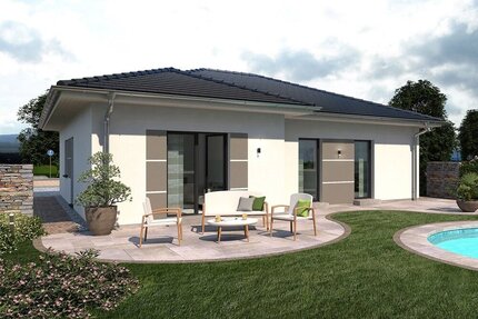 Individuell geplanter Bungalow in Solingen - Flexibles Wohnen auf einer Ebene mit allkauf - Haus Solingen Ohligs | Angebot:27698520