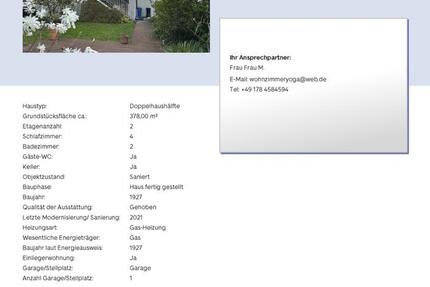 Haus Essen Stadtbezirk IX - 7 Zimmer, 260 m&sup2;, 1.200.000&euro; | Angebot:27280705
