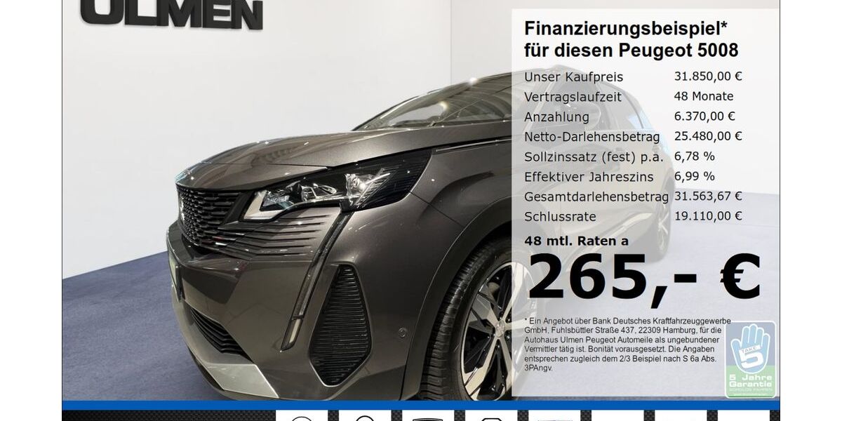 Peugeot 5008 29.705 km 31.850 &euro; Düsseldorf 40233