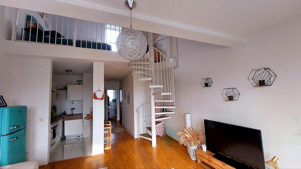 Dachgeschoßwohnung Ratingen Tiefenbroich - 3 Zimmer, 55 m&sup2;, 930&euro; | Angebot:25844828