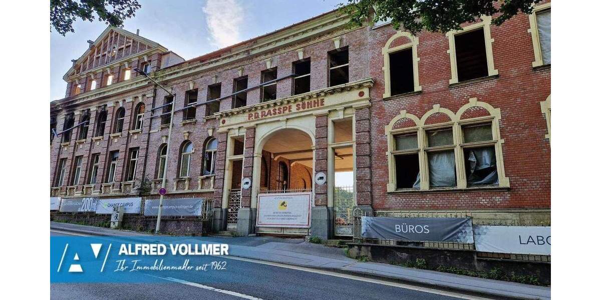 Gewerbeobjekt Solingen Solingen-Mitte - 1 Zimmer, 500 m&sup2;, 8.000&euro; | Angebot:25746204