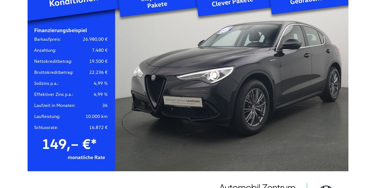 Alfa Romeo Stelvio 62.970 km 26.680 &euro; Leverkusen 51379