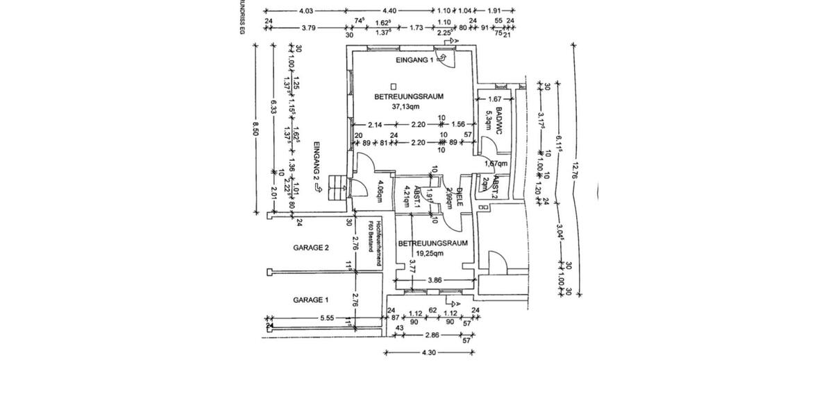 Erdgeschoßwohnung Wuppertal Gemarkung Ronsdorf - 2.5 Zimmer, 74 m&sup2;, 140.000&euro; | Angebot:24238606