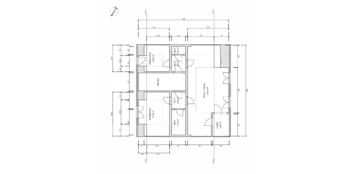 Dachgeschoßwohnung Wuppertal Barmen - 3 Zimmer, 87 m&sup2;, 1.290&euro; | Angebot:24859499