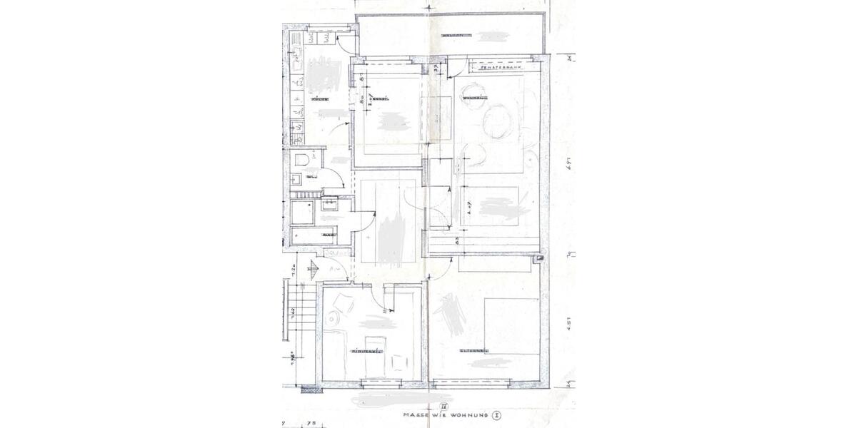 Etagenwohnung Wuppertal Lichtenplatz - 3 Zimmer, 100 m&sup2;, 1.570&euro; | Angebot:25900243