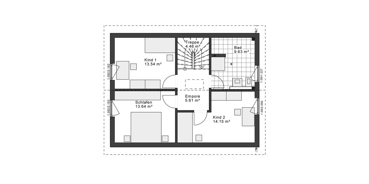 Einfamilienhaus Wermelskirchen - 3 Zimmer, 123 m&sup2;, 1.750&euro; | Angebot:26413985