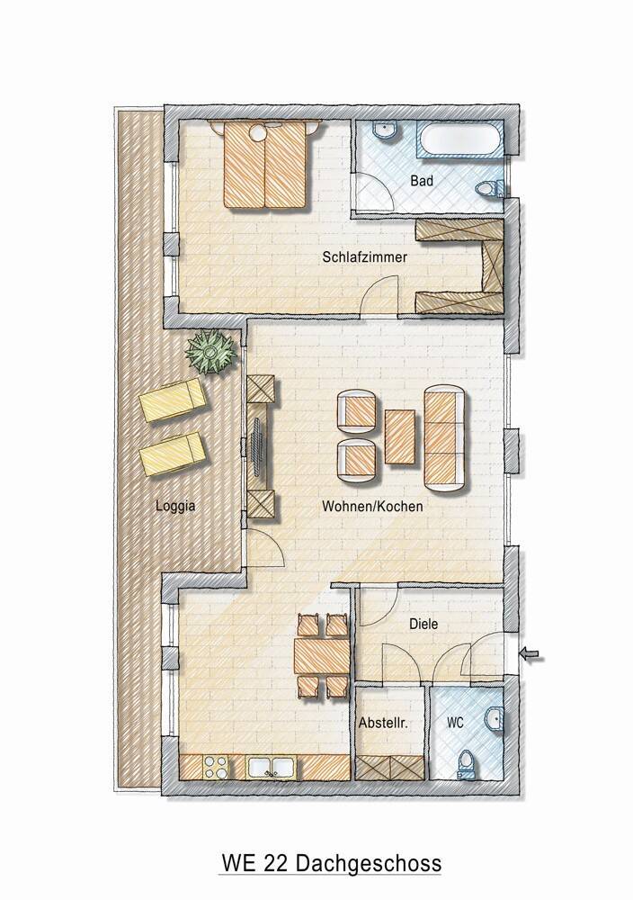 Neubaueigentumswohnung in zentraler Lage von Burscheid 3 zimmer