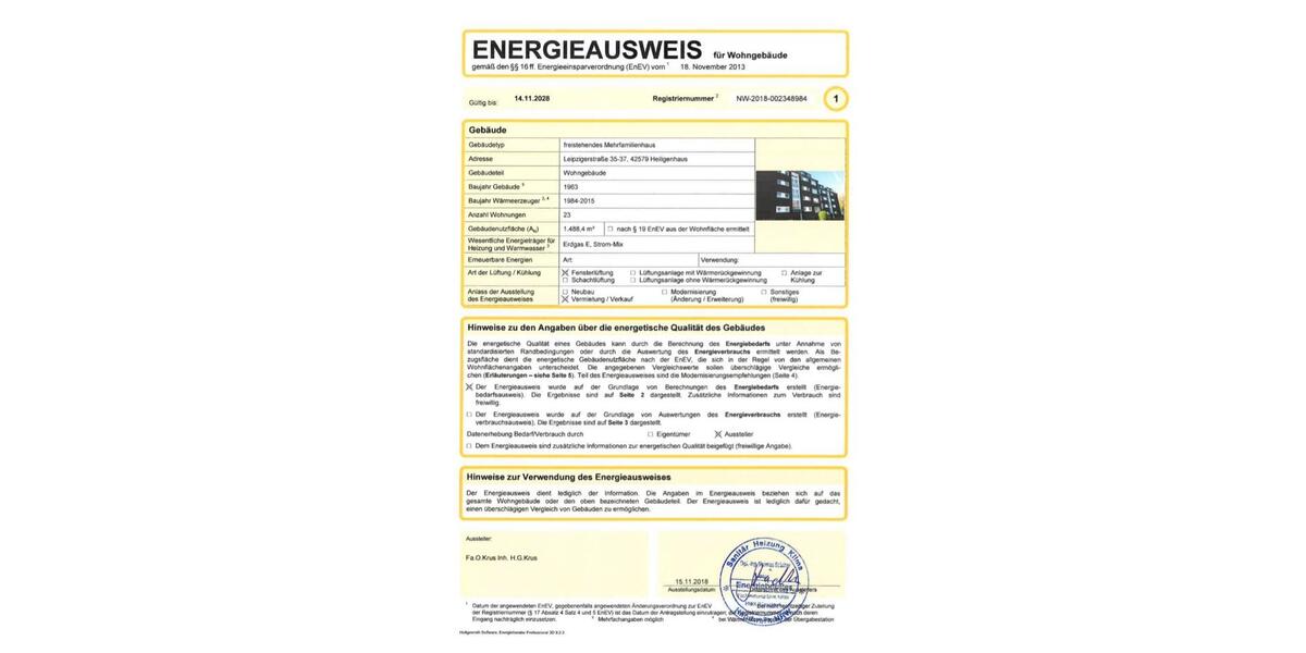 Etagenwohnung Heiligenhaus - 2 Zimmer, 48 m&sup2;, 169.000&euro; | Angebot:24784173