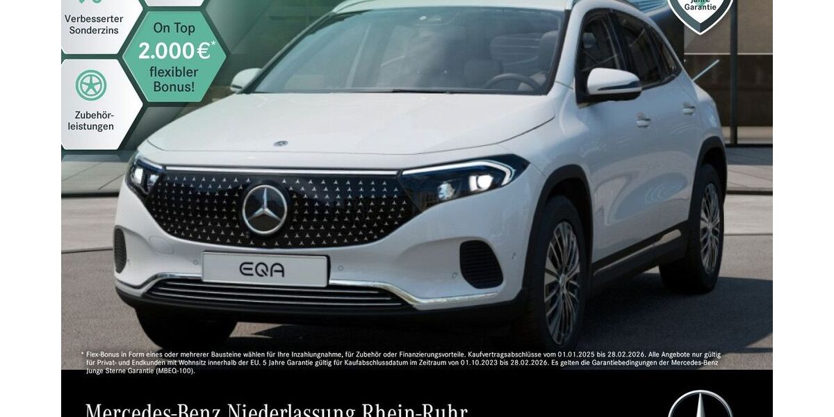 Mercedes-Benz EQA 17.645 km 38.890 € Düsseldorf 40231