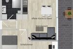 Provisionsfrei* Golzheim - Rheinnähe - ruhige Erdgeschoss-Wohnung voll saniert und möbliert - Erdgeschoßwohnung Düsseldorf Golzheim | Angebot:26745709