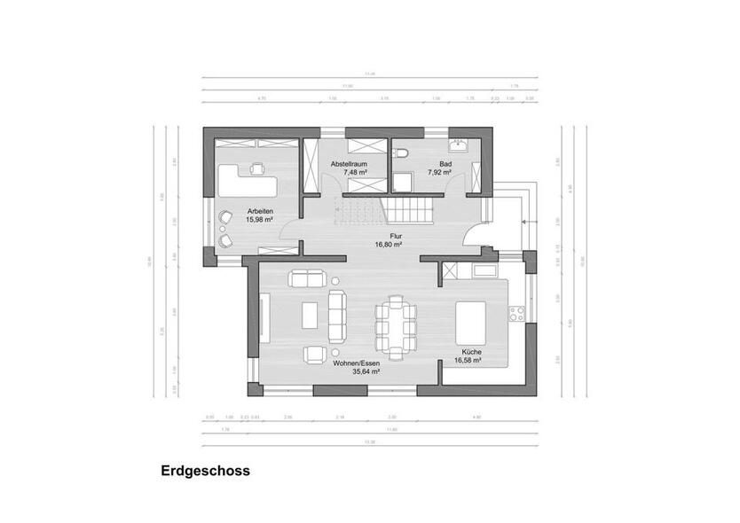Modernes Neubau-Einfamilienhaus – projektiert, ab 400.000 €