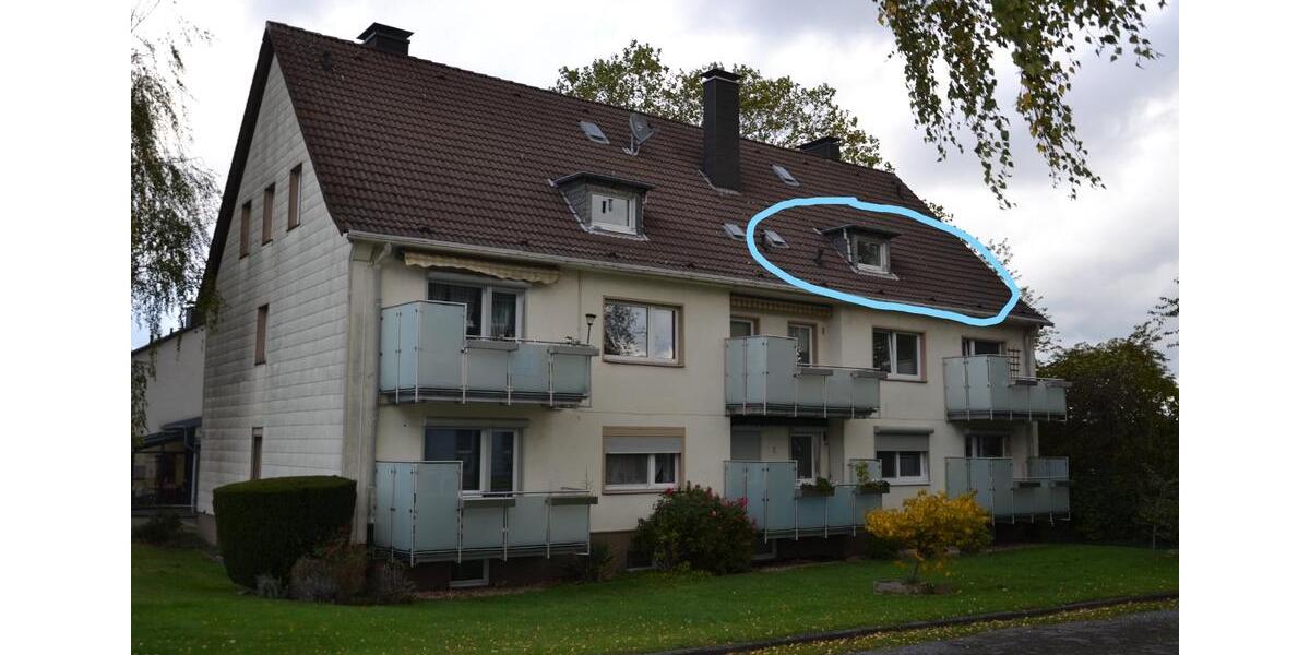 Dachgeschoßwohnung Gevelsberg - 3.5 Zimmer, 63 m&sup2;, 430&euro; | Angebot:25916586