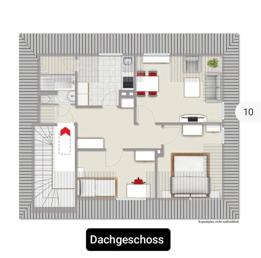 Dachgeschosswohnung *** Erstbezug nach vollständiger Sanierung ** zimmer