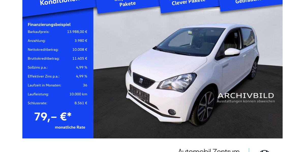 Seat Mii 18.809 km 13.988 &euro; Leverkusen 51379