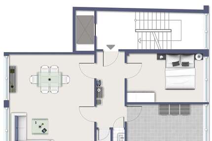 Wohnung zum Mieten in Bochum 900 € 87 m²