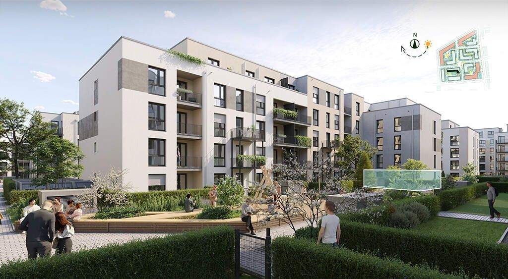 Etagenwohnung Düsseldorf Benrath - 3 Zimmer, 77 m&sup2;, 489.900&euro; | Angebot:24757263