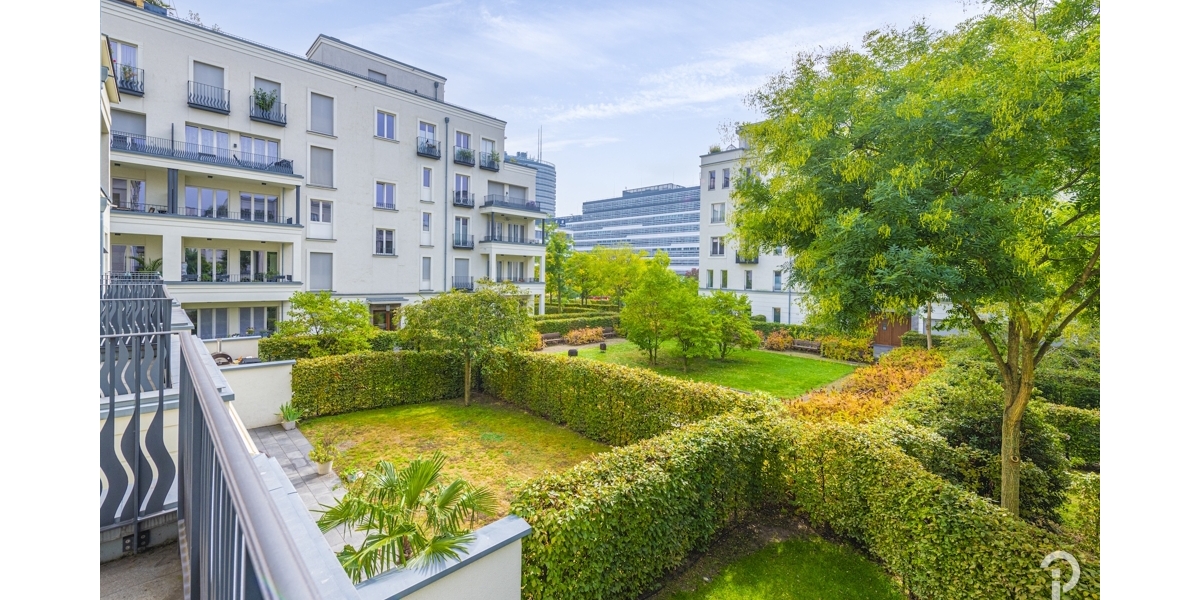Wohnen in hochwertigem Ambiente mit internationalem Flair. 3 Zi-Wohnung in den Heinrich-Heine-Gärten - Etagenwohnung Düsseldorf Heerdt | Angebot:26645361