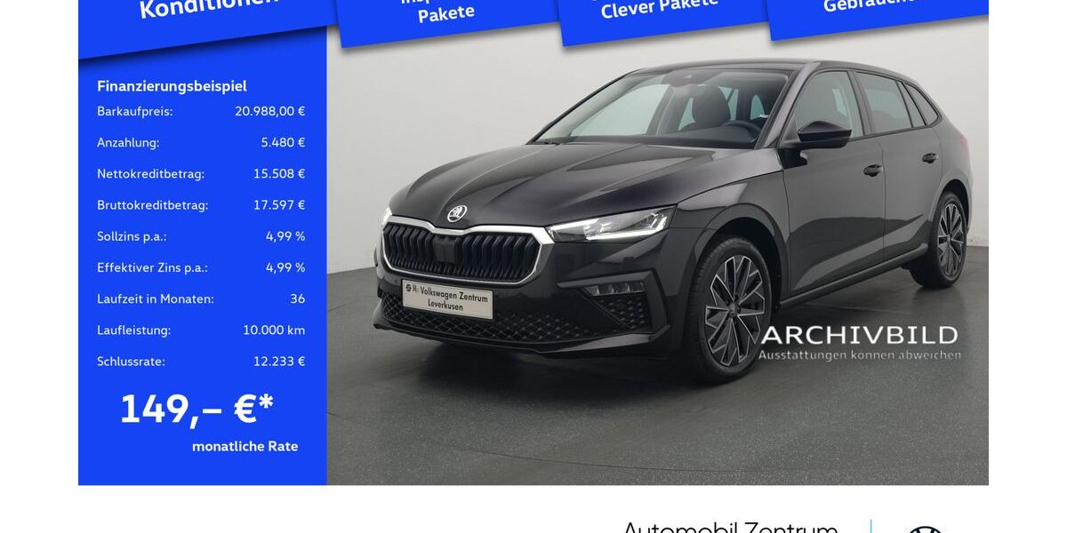 Skoda Scala 28.574 km 20.988 € Leverkusen 51379