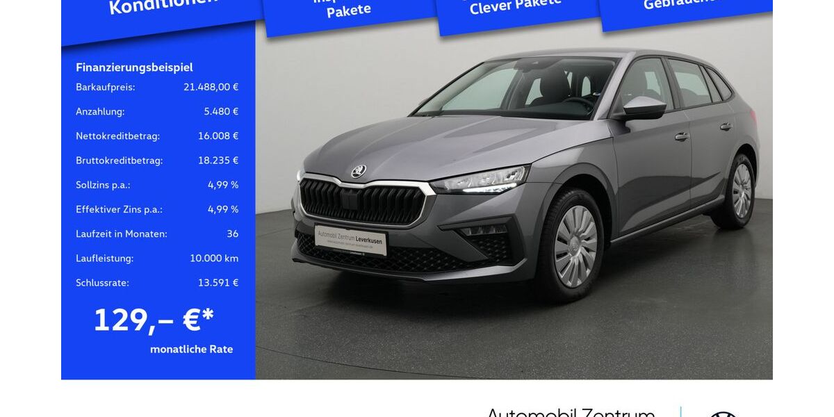 Skoda Scala 6.902 km 21.480 € Leverkusen 51379