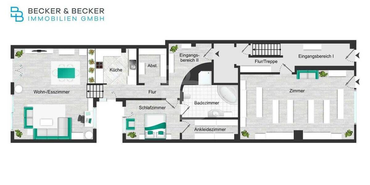 Mehrfamilienhaus, Wohnhaus Köln Flittard - 7 Zimmer, 220 m&sup2;, 759.000&euro; | Angebot:26452506