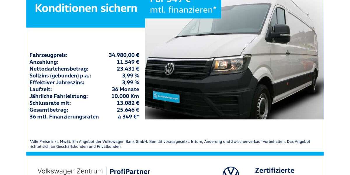 VW Crafter 67.459 km 34.980 &euro; Leverkusen 51379