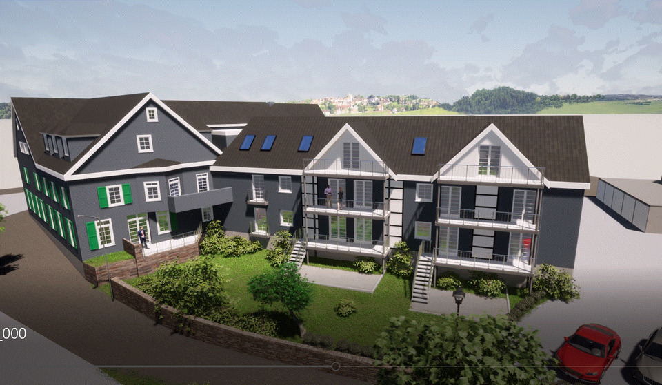 Terrassenwohnung Wermelskirchen - 4 Zimmer, 146 m&sup2;, 1.750&euro; | Angebot:25160921