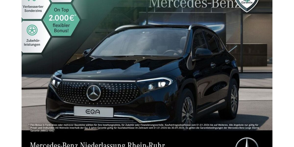 Mercedes-Benz EQA 13.948 km 39.890 &euro; Düsseldorf 40470