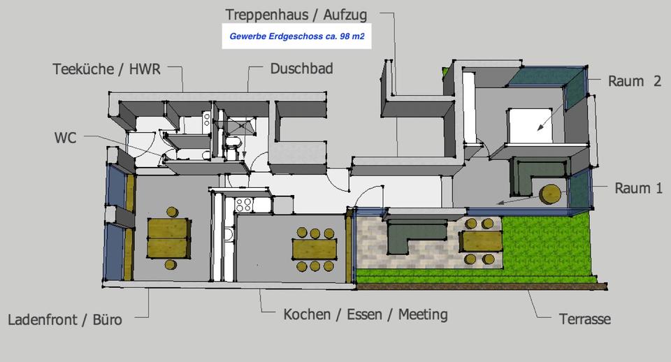 Gewerbeobjekt Köln Nippes - 2.000&euro; | Angebot:24746909