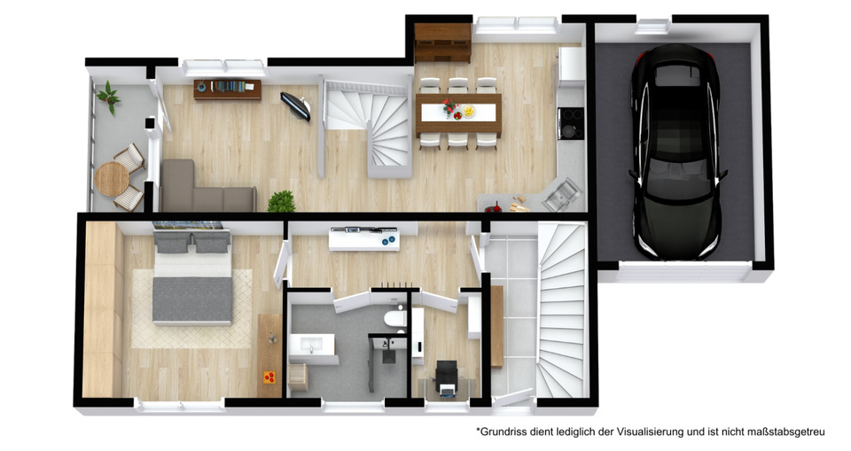 Erdgeschoßwohnung Ratingen Hösel - 3 Zimmer, 95 m&sup2;, 1.340&euro; | Angebot:24717301