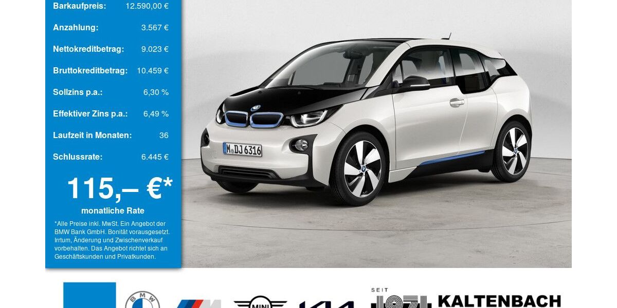 BMW i3 111.601 km 12.290 &euro; Remscheid 42897