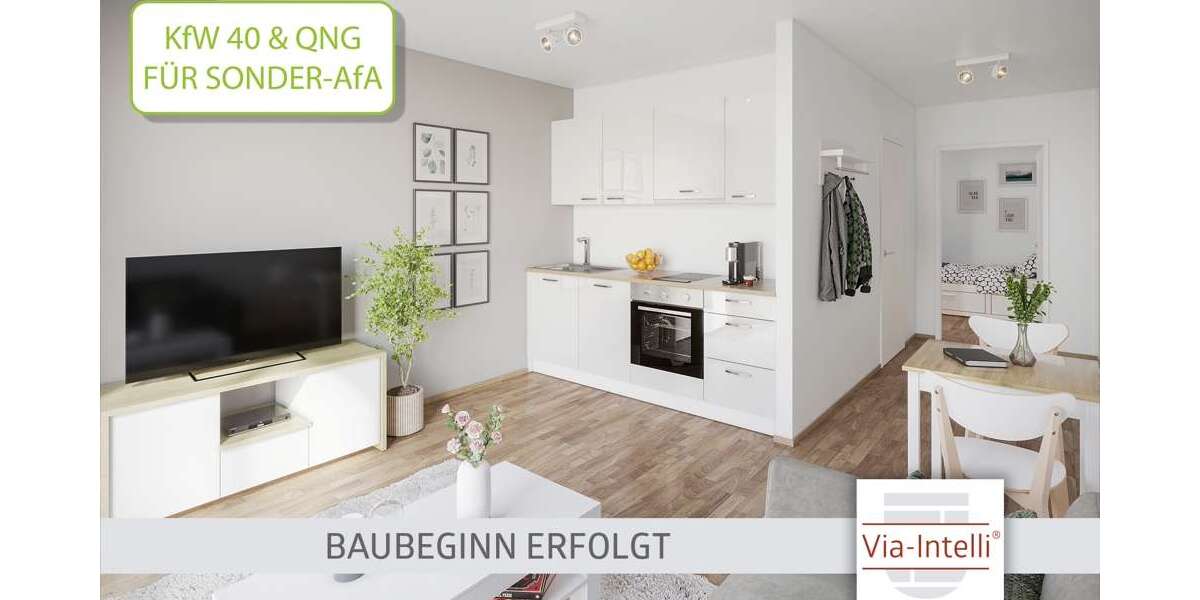 Etagenwohnung Köln / Kalk Kalk - 2 Zimmer, 41 m&sup2;, 306.200&euro; | Angebot:26442768