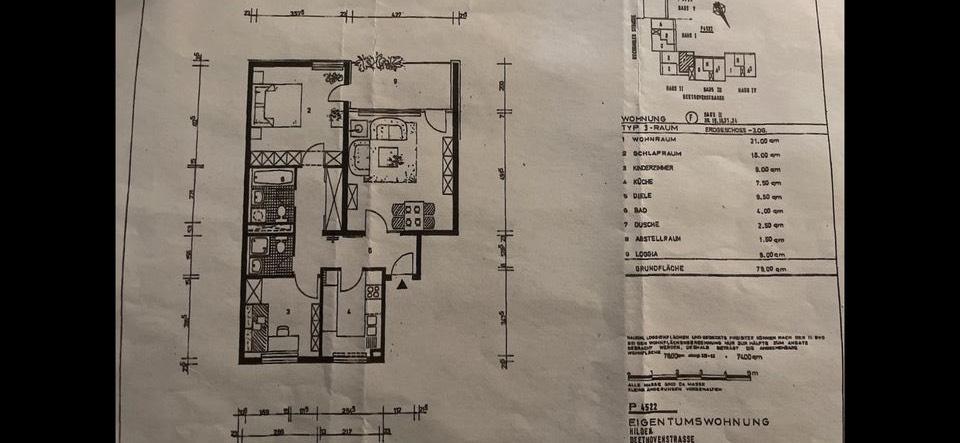 Hochparterre Hilden Kalstert - 3 Zimmer, 74 m&sup2;, 255.000&euro; | Angebot:27619113