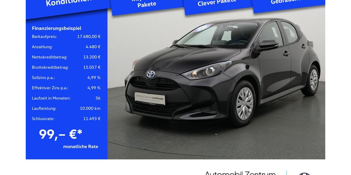 Toyota Yaris 16.278 km 17.680 &euro; Leverkusen 51379
