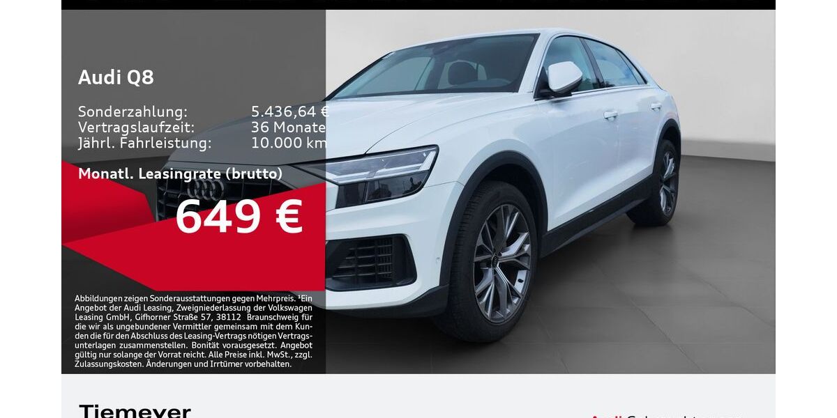 Audi Q8 32.802 km 51.940 &euro; Remscheid 42897
