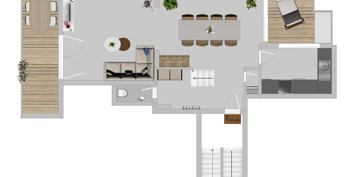 Etagenwohnung Essen Bredeney - 4 Zimmer, 154 m&sup2;, 750.000&euro; | Angebot:23367618