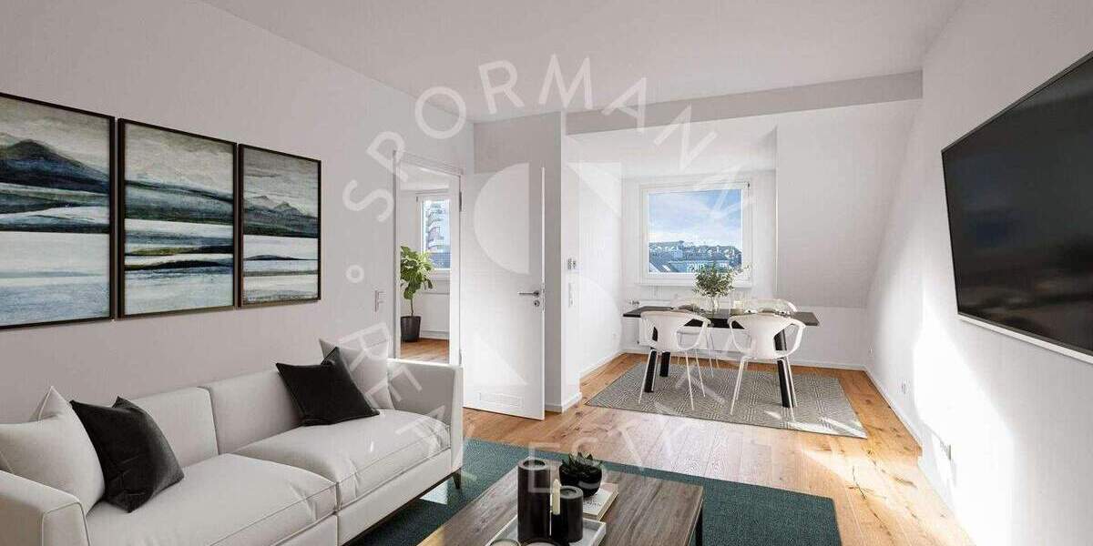 Etagenwohnung Düsseldorf Derendorf - 3 Zimmer, 90 m&sup2;, 549.000&euro; | Angebot:25799438