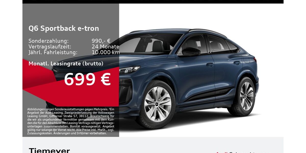 Audi Q6 e-tron 18.628 km 63.140 &euro; Remscheid 42897