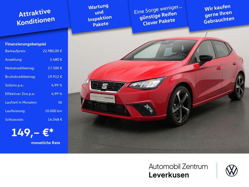 Seat Ibiza 17.754 km 21.880 € Leverkusen 51379