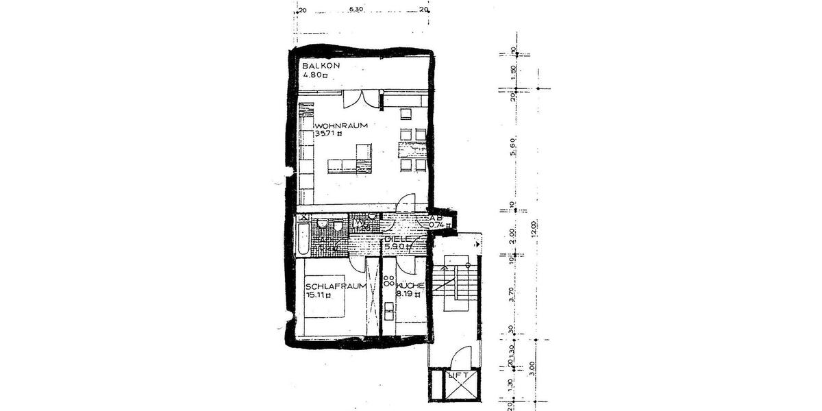Etagenwohnung Neuss - 2.5 Zimmer, 74 m&sup2;, 219.000&euro; | Angebot:26577374
