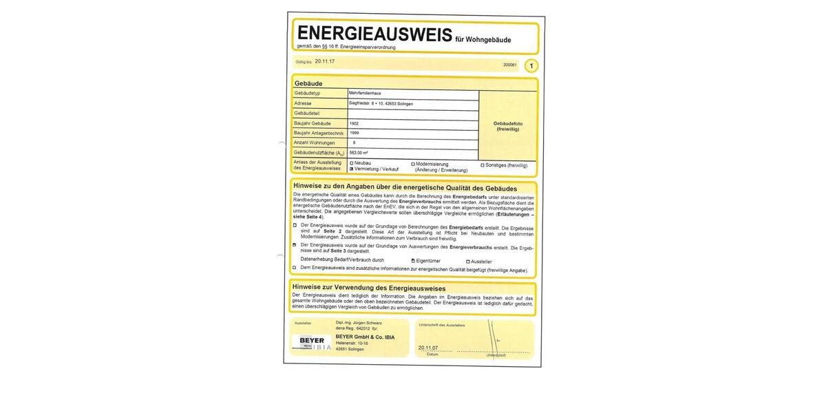 Etagenwohnung Solingen Central - 2 Zimmer, 51 m&sup2;, 550&euro; | Angebot:24512069