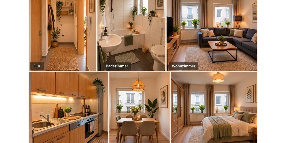Etagenwohnung Velbert - 2 Zimmer, 50 m&sup2;, 499&euro; | Angebot:27566178