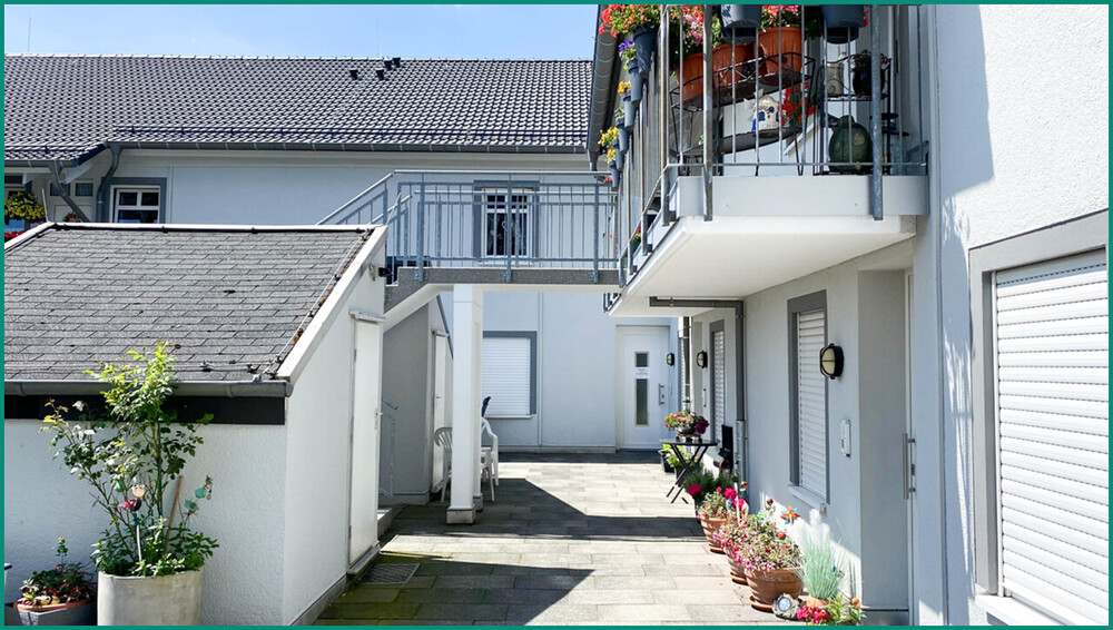 PROVISIONSFREI ! SEHR GUT GESCHNITTENE 3-ZIMMER-WOHNUNG MIT GARAGE IM STADTZENTRUM VON RADEVORMWALD - Etagenwohnung Radevormwald Innenstadt | Angebot:25542525