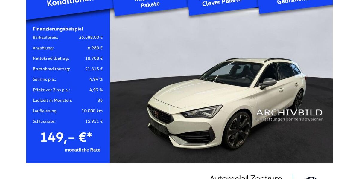 Cupra Leon 24.328 km 25.688 &euro; Leverkusen 51379