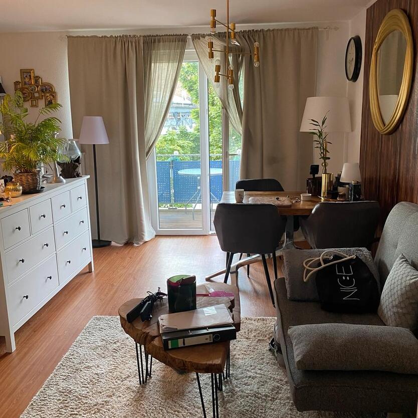 1 Zimmer Apartment vollmöbliert für ein Jahr zu vermieten