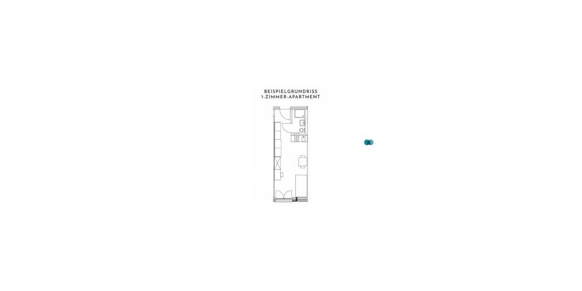 Etagenwohnung Köln Ehrenfeld - 1 Zimmer, 34 m&sup2;, 889&euro; | Angebot:25080994