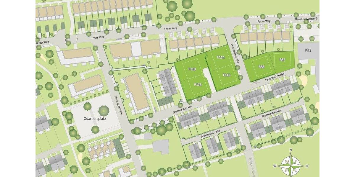 Grundstück Leverkusen Steinbüchel - 214.200&euro; | Angebot:23535138