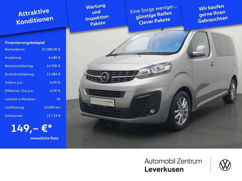Opel Zafira Life 111.382 km 23.380 € Leverkusen 51379