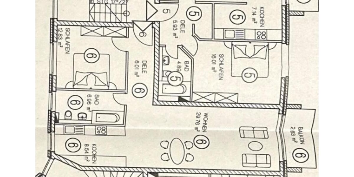 Etagenwohnung Neuss Gnadental - 2 Zimmer, 67 m&sup2;, 974&euro; | Angebot:24839163