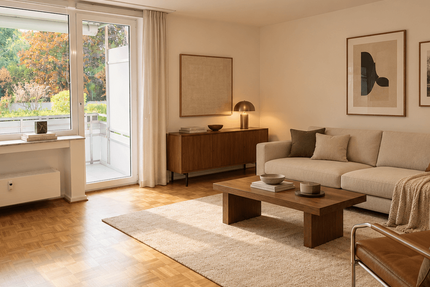 Wohnung Düsseldorf Heerdt - 3 Zimmer, 91 m&sup2;, 1.500&euro; | Angebot:27699542